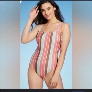 Women's Medium Coverage One Piece Swimsuit M Multicolor, NWT